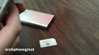 How to insert SIM on Nokia 6300 [upl. by Atsedom]