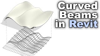 Curved Beams in Revit Tutorial [upl. by Zawde944]