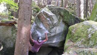 Squamish Bouldering Timeless V5 [upl. by Dolf]