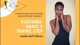 How to dance Kizomba  Basic 3 Step  Lead and Follow [upl. by Vidda]