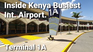 Nairobi Jomo Kenyatta International Airport Experience  JKIA  Terminal 1A  Kenya  2021 [upl. by Lokin345]