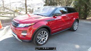 2012 Range Rover Evoque Coupe Pure Plus Dynamic Start Up Exhaust and In Depth Tour [upl. by Einhpets]