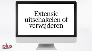 Extensies uitschakelen of verwijderen in Microsoft Edge [upl. by Anaele]