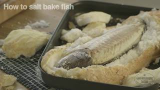 How To Salt Bake fish  Good Housekeeping UK [upl. by Okoyk]