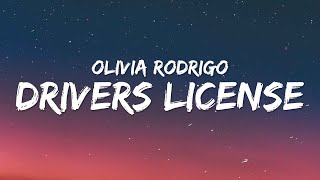 Olivia Rodrigo  drivers license Lyrics [upl. by Innep151]