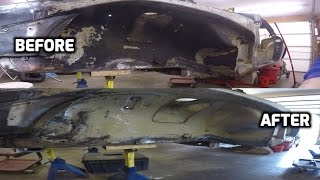 Easiest Way to Remove Underbody Coating [upl. by Arretal672]