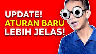 Update Peraturan Baru Youtube  Lebih Jelas [upl. by Delphine]