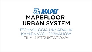 Kamienny dywan w systemie Mapei – film instruktażowy [upl. by Ireg]