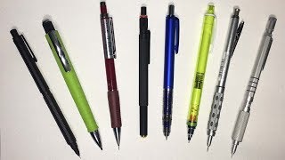 Mechanical Pencils for artists and graphic artists [upl. by Bibah]