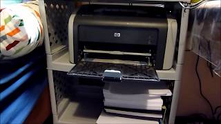 Installing HP LaserJet 1010 printer driver on Windows 10 [upl. by Naples]