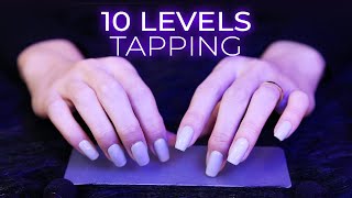 ASMR 10 Levels of Tapping  Tingle Immunity Treatment No Talking [upl. by Lyrrehs]