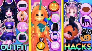 20 HALLOWEEN OUTFIT HACKS With The NEW ITEMS In DRESS TO IMPRESS That Will Help You WIN 🎃  ROBLOX [upl. by Andreana]