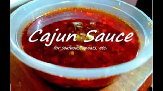 Cajun Sauce  Cajun Seasoning  Seafood Boil Sauce Recipe [upl. by Ademordna]