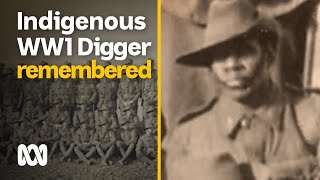 WW1 Indigenous soldier remembered on Remembrance Day  ABC Australia [upl. by Robin]