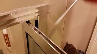 Shower door level adjustment [upl. by Avek]