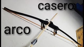 como hacer arco casero parte 1🔴con resorteHow to make a bow [upl. by Siahc371]