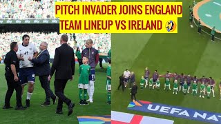 ENGLAND vs IRELAND PITCH INVADER FAN 🤣 [upl. by Aiceila807]