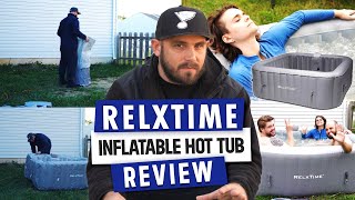 RelxTime Inflatable Hot Tub Review [upl. by Trout]