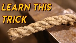 How to Back Splice a Rope [upl. by Airekahs735]