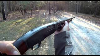 Shooting The Winchester Model 42 410 Gauge Skeet Shotgun [upl. by Robbert]