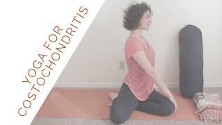 YOGA FOR COSTOCHONDRITIS CHEST  RIB PAIN [upl. by Erland]