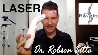 LASER APLICABILIDADE CLÍNICA e EFEITOS FISIOLÓGICOS LASERTERAPIA Fisioterapia Dr Robson Sitta [upl. by Eked]