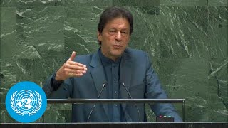 🇵🇰 Pakistan  Prime Minister Addresses General Debate 74th Session [upl. by Ellehcyt]