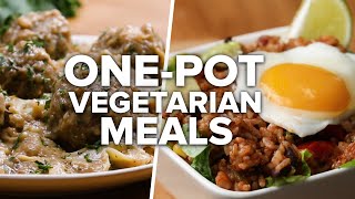 OnePot Vegetarian Meals [upl. by Alikam]