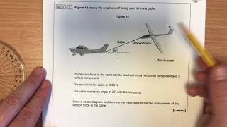 Resolving Forces using Scale Drawings [upl. by Draude773]