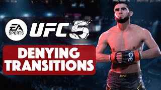 How To Deny Transitions in UFC 5 EASY GUIDE  EA SPORTS UFC 5 [upl. by Cain]