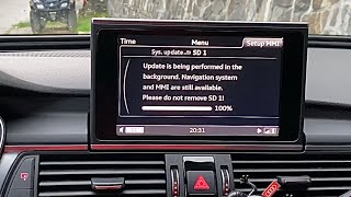 How to update for free Audi MMI Maps  GPS Navigation For almost all Audi Models  step by step [upl. by Robin202]