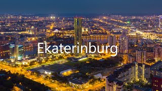 Russia Ekaterinburg  Россия Екатеринбург Drone Hyperlapse [upl. by Kane262]