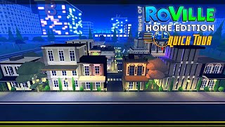 🏡⏩ Small City Downtown  Best Of RoVille  Home Edition With House Code  RoVille Tours [upl. by Clifton]