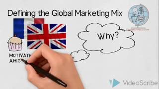 The Global Marketing Mix  Internationalisation  Global Marketing [upl. by Hanover803]