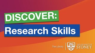 Discover Research Skills [upl. by Evangelina88]