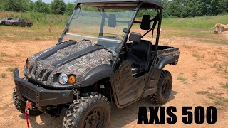 Axis 500 UTV 4X4 From Lowes [upl. by Siroled]