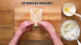 Comment rouler une feuille de brick [upl. by Clarisa]