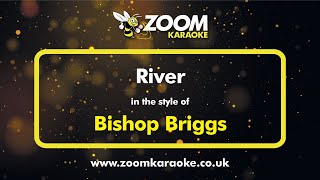 Bishop Briggs  River  Karaoke Version from Zoom Karaoke [upl. by Elna]