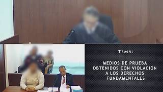 DURÍSIMO DEBATE EN AUDIENCIA INTERMEDIA  FISCAL SOLICITA EXCLUSIÓN DE TODAS LA PRUEBAS DEL DEFENSOR [upl. by Arema490]