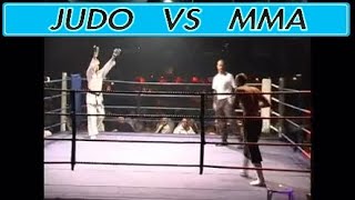 JUDO VS MMA  MMA Fight [upl. by Inatsed]