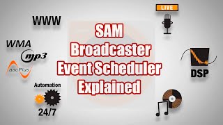 Introducing The Event Scheduler  A SAM Broadcaster Tutorial [upl. by Stoneman]