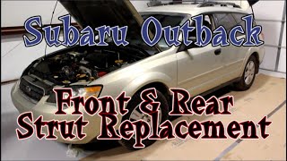 How To Replace Subaru Outback Struts amp Shocks StepbyStep [upl. by Muraida]