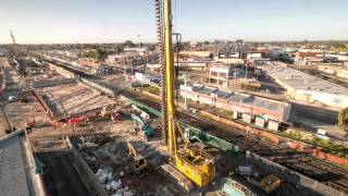 Springvale Road Level Crossing removal [upl. by Hairacaz249]