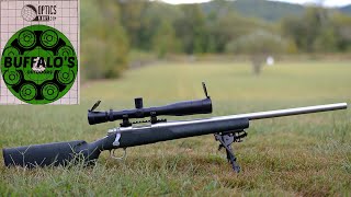 Remington 700  5 shot 100 yard group [upl. by Aciraj]