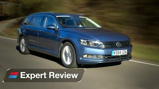 Volkswagen Passat estate car review [upl. by Norina634]