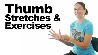 7 Thumb Joint CMC Stretches amp Exercises [upl. by Brnaba]