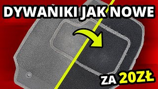 JAK WYCZYŚCIĆ DYWANIKI W SAMOCHODZIE  Tanio i Szybko [upl. by Hi]