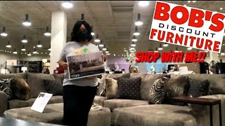 BOBS DISCOUNT FURNITURE  SHOP WITH ME 2021 [upl. by Leonore376]