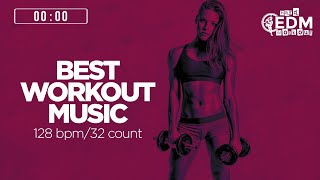 Best Workout Music Mix 2021 128 bpm32 count [upl. by Lyontine192]