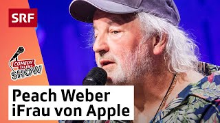 Peach Weber iFrau von Apple Comedy Talent Show mit Lisa Christ  SRF [upl. by Drona]